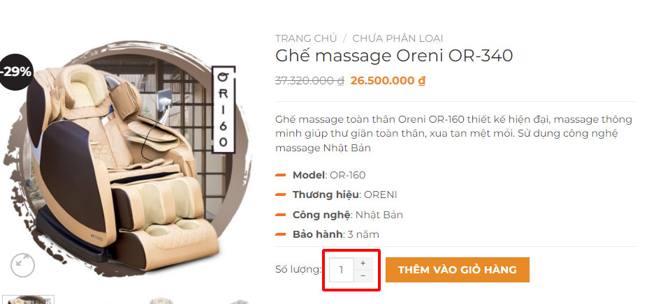 Custom Nút Tăng Giảm Số Lượng